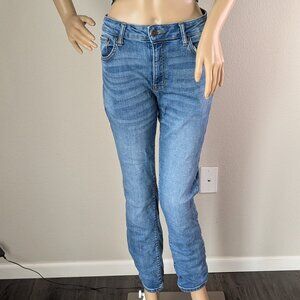 Frye Jeans Women's Size 10 Blue Veronica Ankle Skinny Mid-Rise Medium Wash